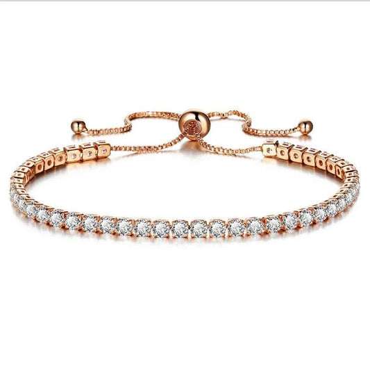 4mm Cubic Zirconia Tennis Bracelets - Your Shiny Clothes