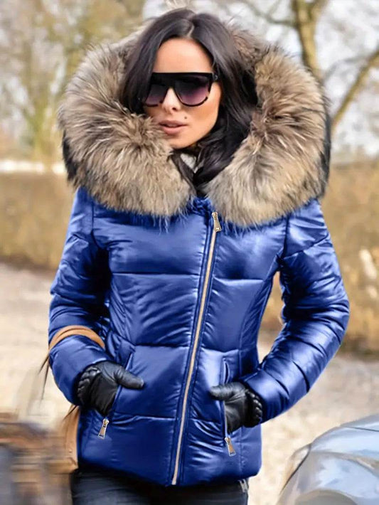 Winter Warm Hooded Puffer Coat - Your Shiny Clothes