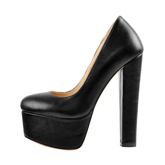 Your Shiny Clothes Grey Patent Leather Platform Heels - Your Shiny Clothes