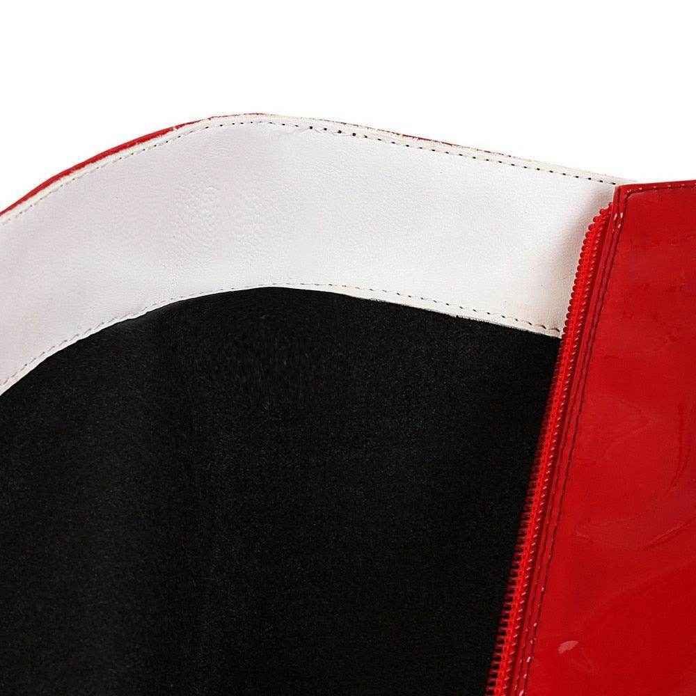 Knee High 13cm High Heel Patent Leather Boots