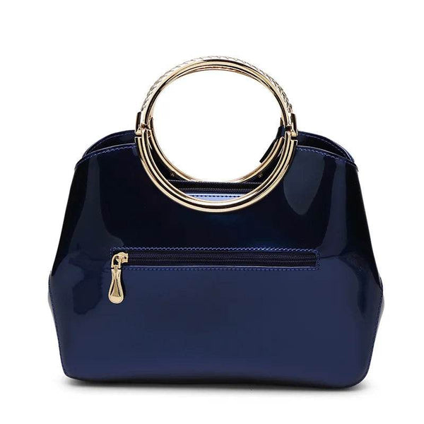 Stylish Patent Leather Cross Body Bag - Your Shiny Clothes