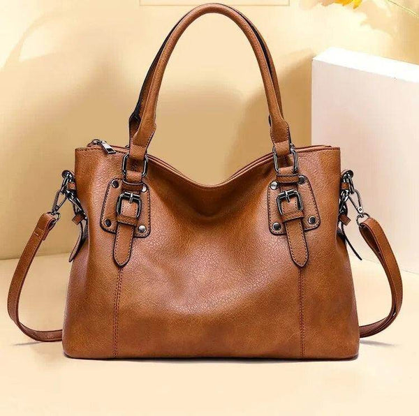 Soft Pu Leather Handbag - Your Shiny Clothes