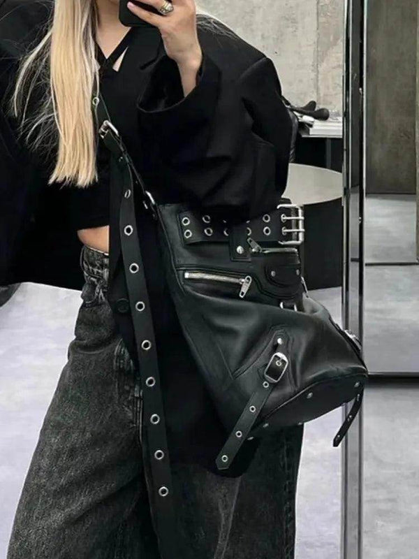 Soft Faux Leather Handbag - Your Shiny Clothes