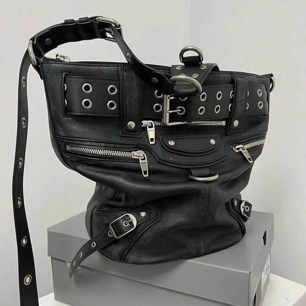 Soft Faux Leather Handbag - Your Shiny Clothes