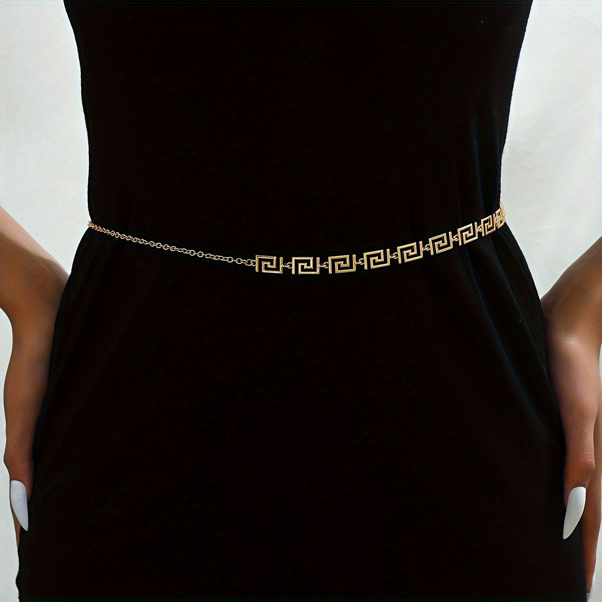 Elegant Greek Design Body Chain