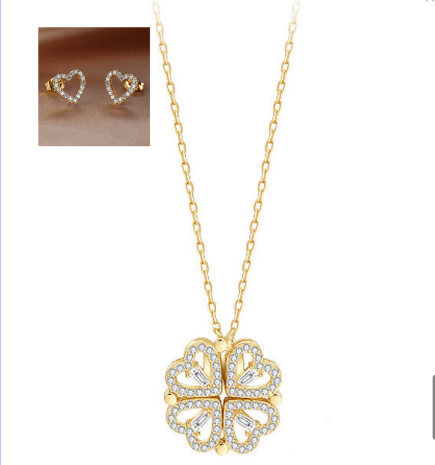 Four-leaf Clover Necklace - Your Shiny Clothes