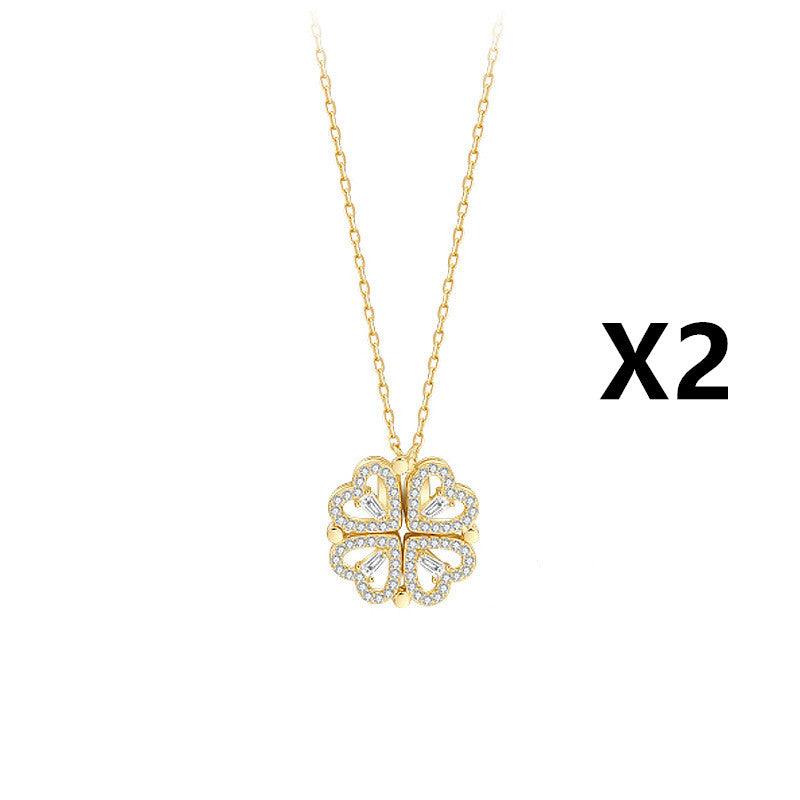 Four-leaf Clover Necklace - Your Shiny Clothes