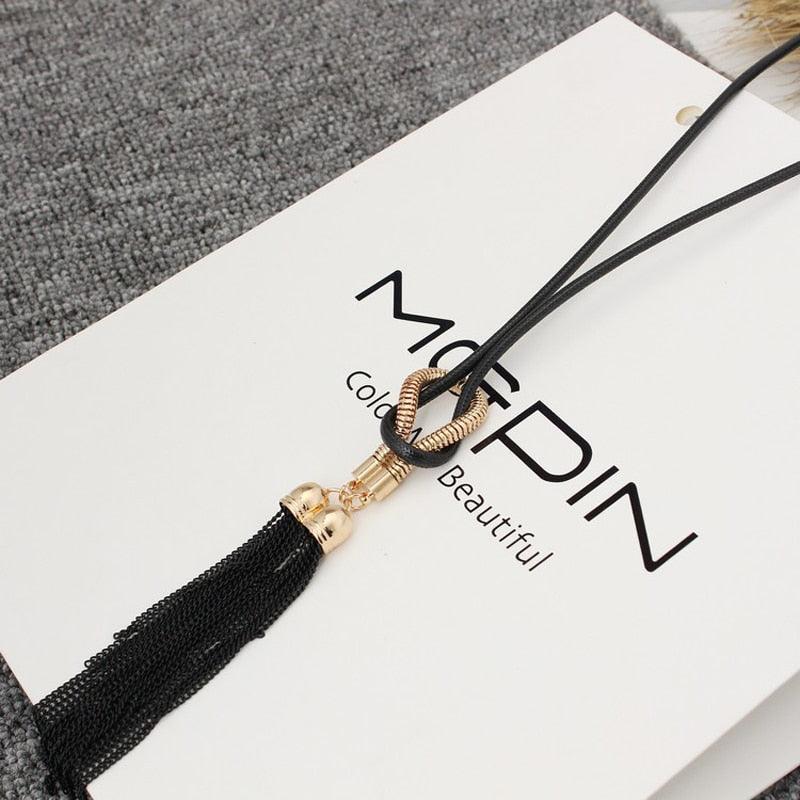 Pendant Tassel Necklace - Your Shiny Clothes