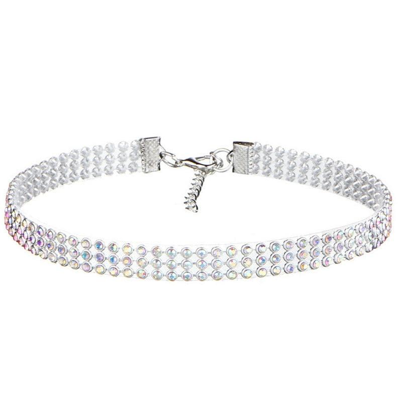 Dazzling Rhinestone Choker - Your Shiny Clothes