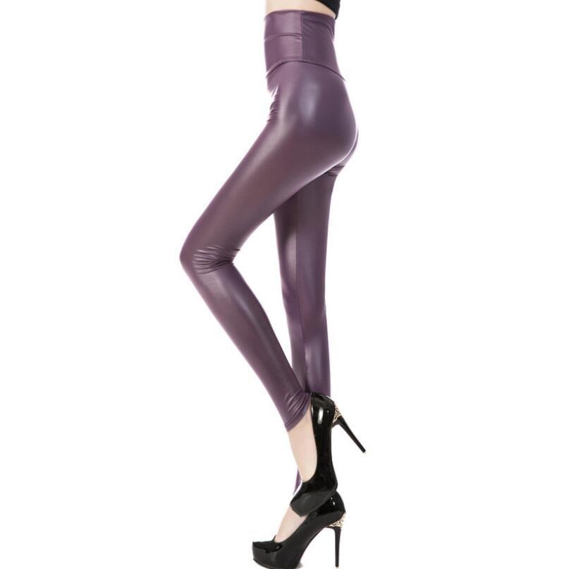 Faux Leather Leggings - Your Shiny Clothes