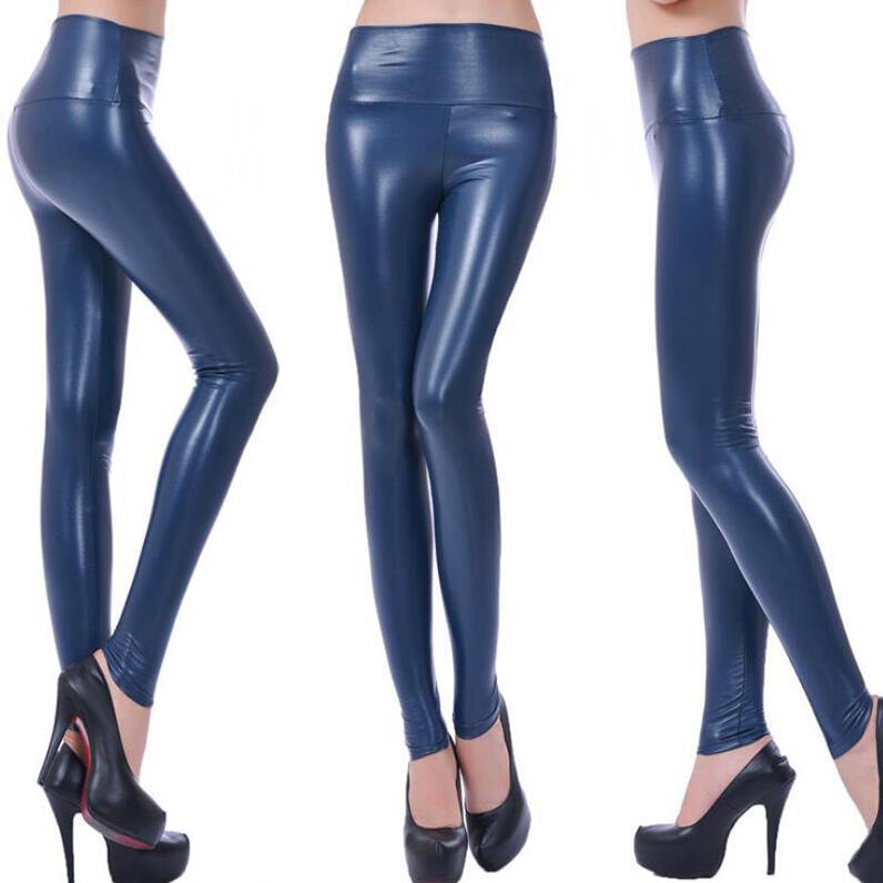 Faux Leather Leggings - Your Shiny Clothes