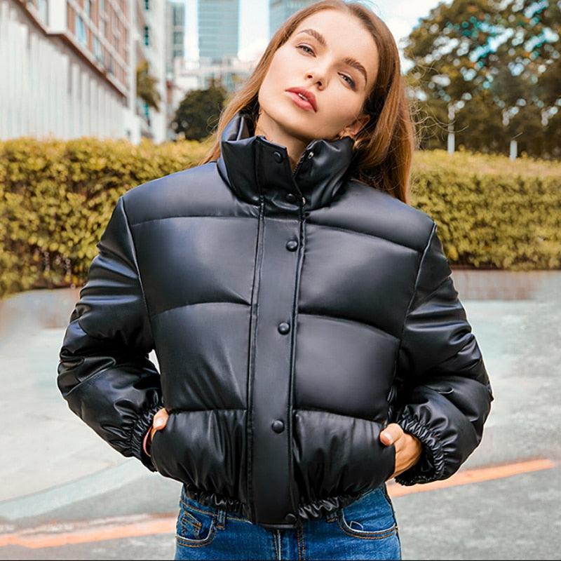 Thick Padded Down Jacket - Your Shiny Clothes