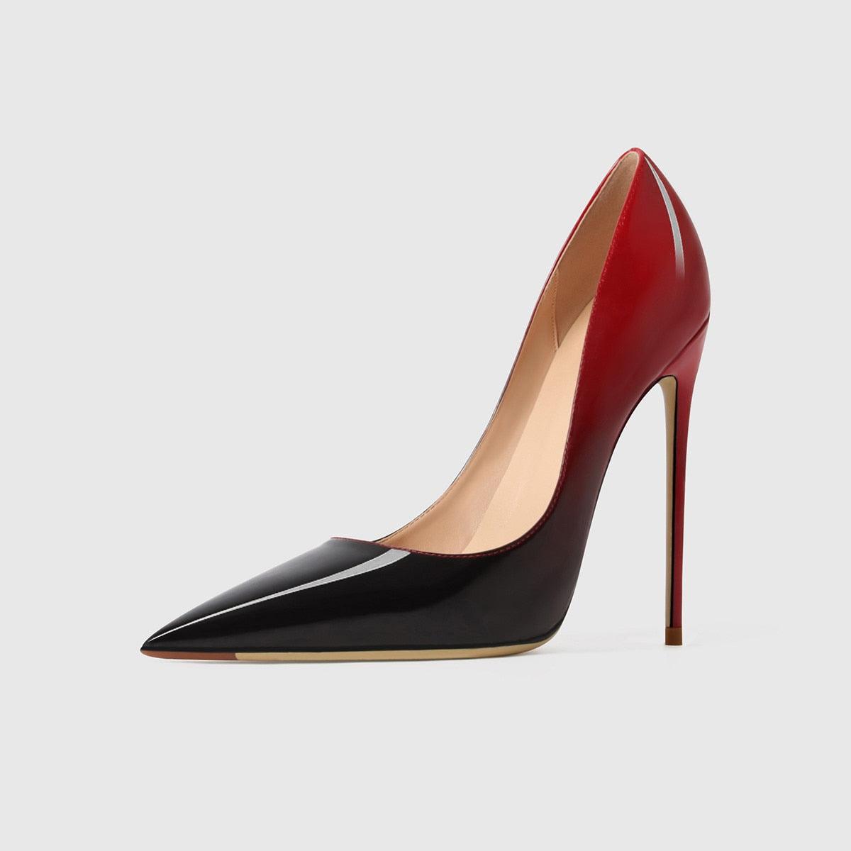 Gradient Patent Leather Shoes - Your Shiny Clothes