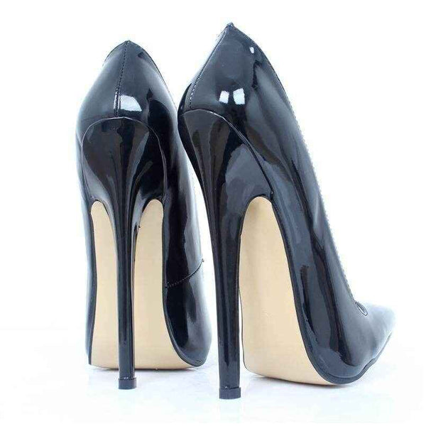 Your Shiny Clothes Patent Leather 18 cm High Heel Stilettos