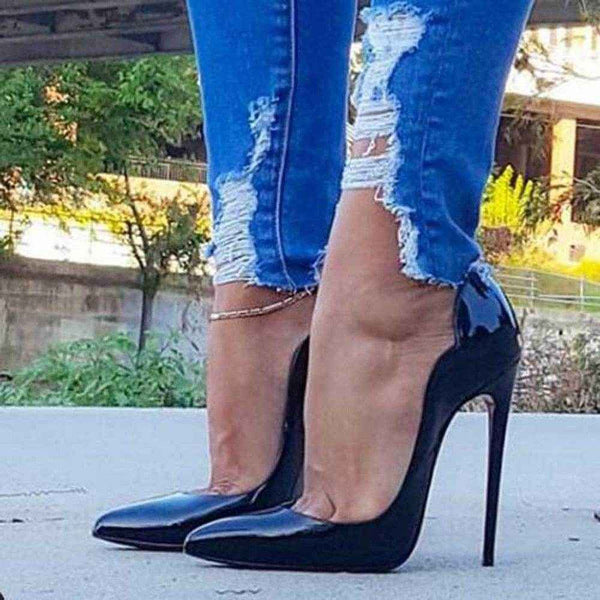 YSC High Heel Pumps 12 cm - Elegant Stiletto Style