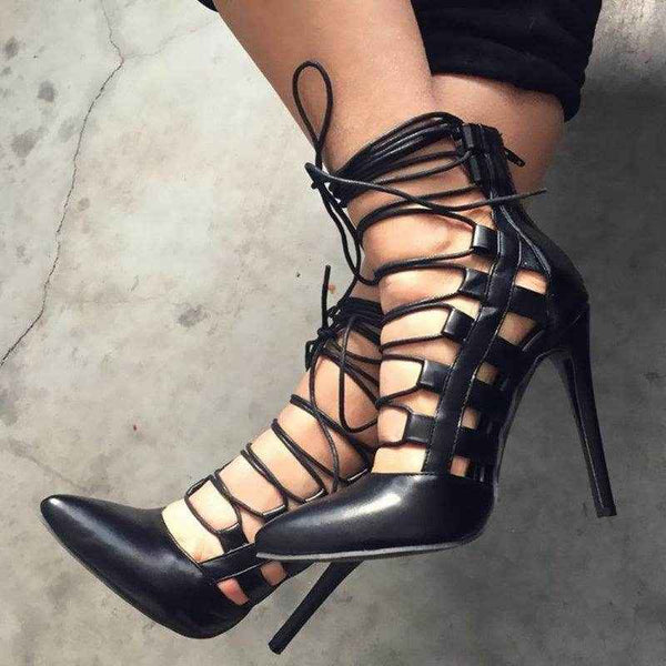 YSC Women's Gladiator Heels for Stylish Outfits